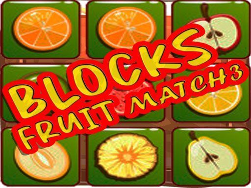 Blocks Fruit Match3