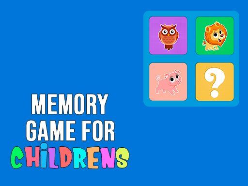 Memory Game for Childrens