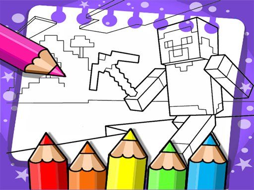 Minecraft Coloring Book