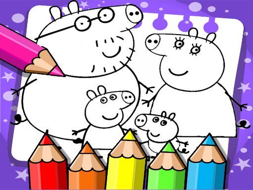 Peppa Pig Coloring Book